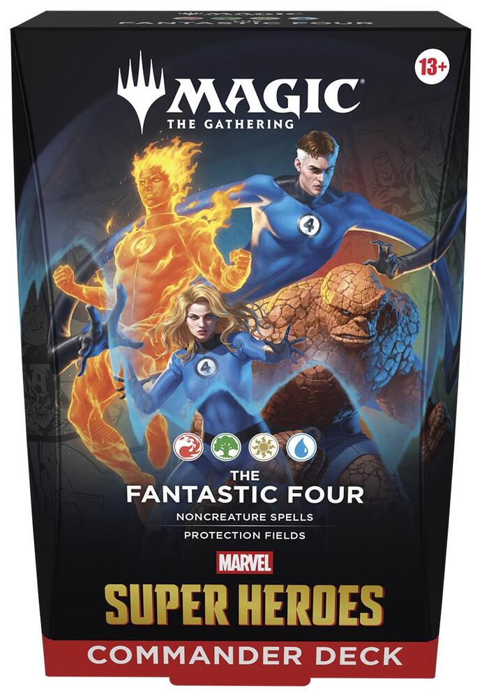 The Fantastic Four Marvel Super Heroes Commander Deck