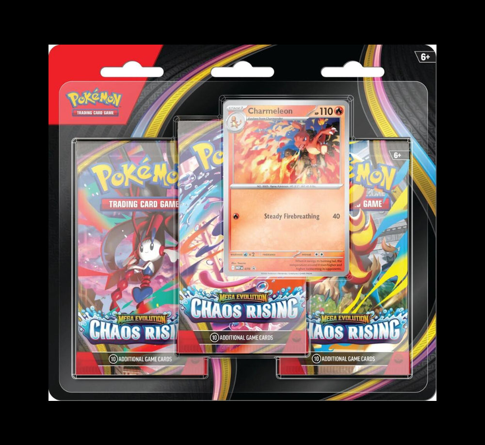 Charmeleon Chaos Rising 3-Pack Blister