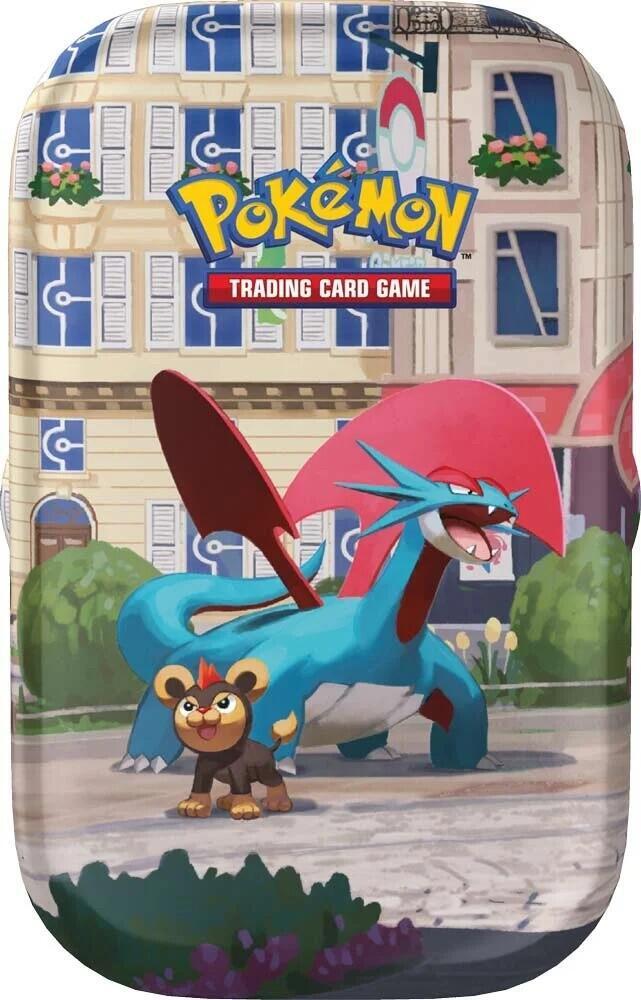 Salamence & Litleo Lumiose City Mini Tin