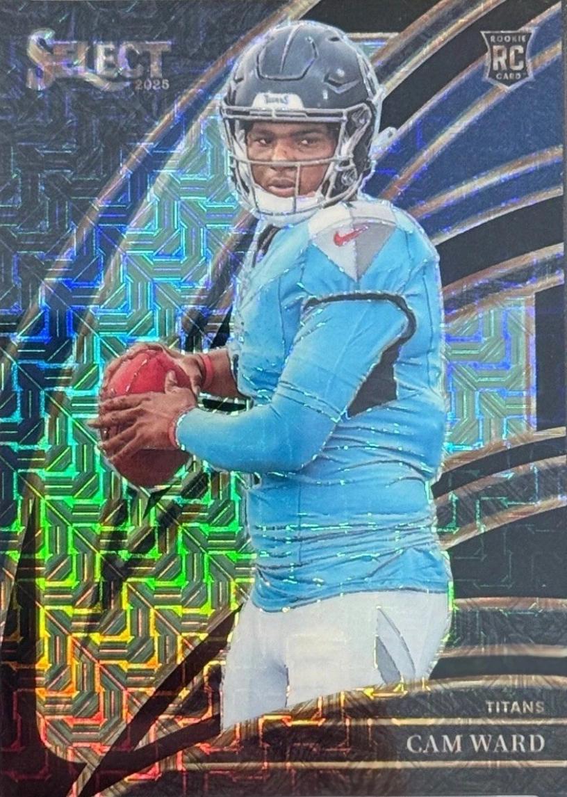 2025 Panini Select Football Blaster Pack (Red & Blue Prizms!)