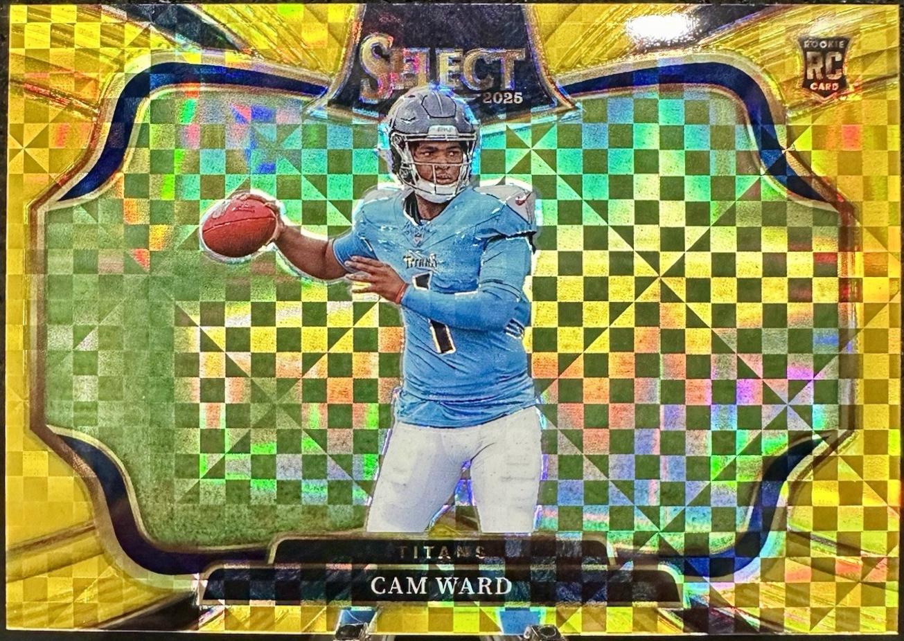 2025 Panini Select Football Blaster Pack (Red & Blue Prizms!)