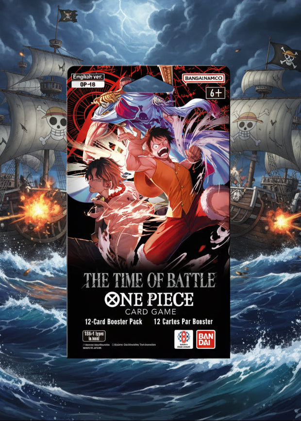 One Piece THE TIME OF BATTLE [OP-16] Sleeved Booster Pack
