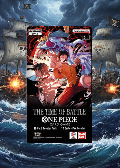 One Piece THE TIME OF BATTLE [OP-16] Sleeved Booster Pack