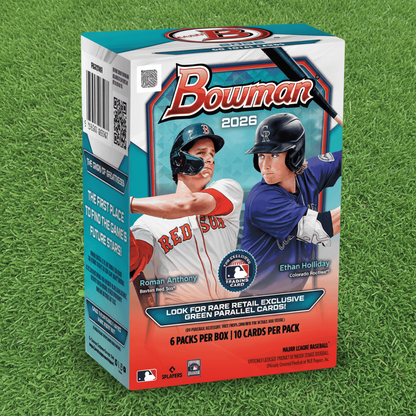 2026 Bowman Baseball Blaster Box (Green Parallels)