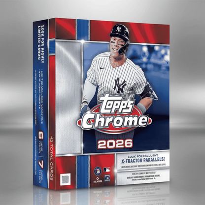 2026 Topps Chrome Baseball Mega Box