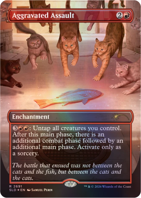 Secret Lair: Cats of Chaos Foil Edition
