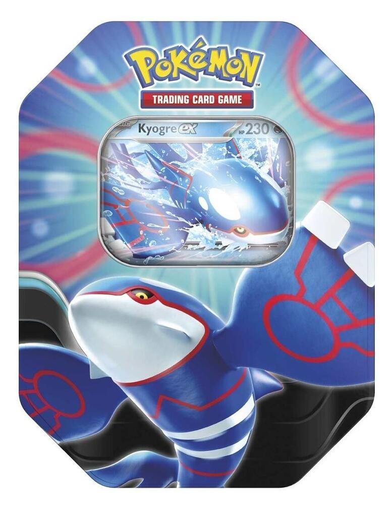 Kyogre ex  Azure Legends Tin (International Version)