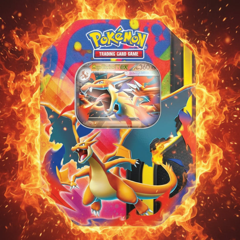 Mega Charizard Tin (Mega Charizard Y)