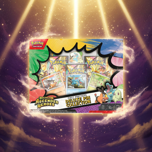 Ascended Heroes First Partners Deluxe Pin Collection