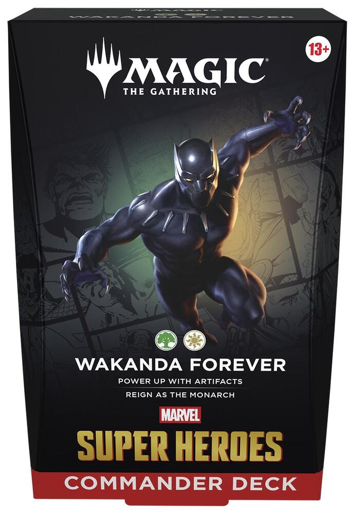 Wakanda Forever Marvel Super Heroes Commander Deck