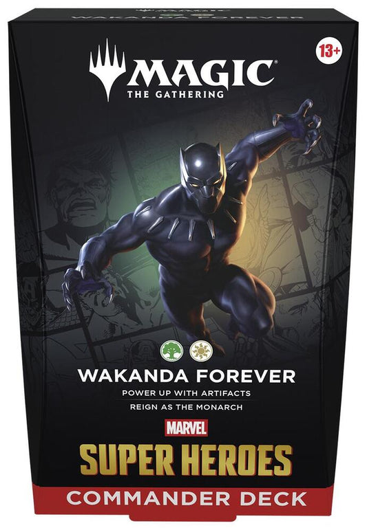 Wakanda Forever Marvel Super Heroes Commander Deck