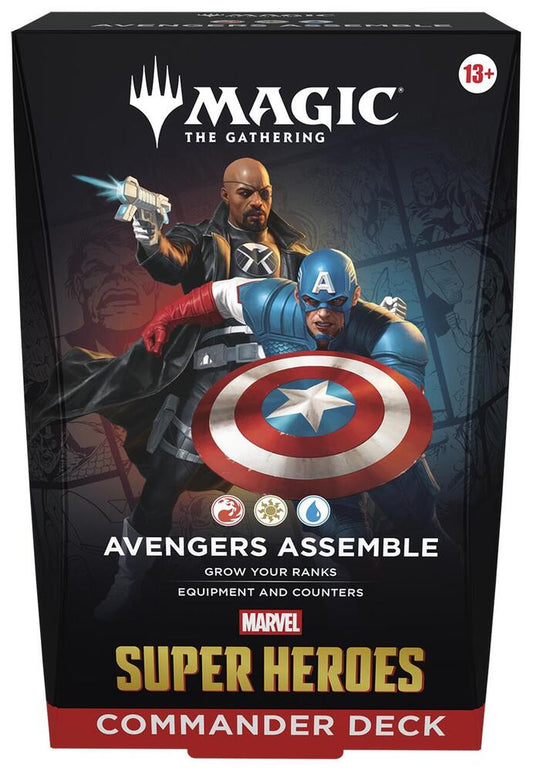 Avengers Assemble Marvel Super Heroes Commander Deck