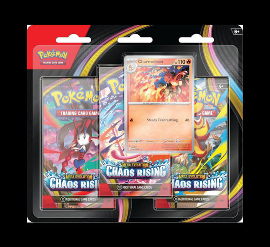 Charmeleon Chaos Rising 3-Pack Blister