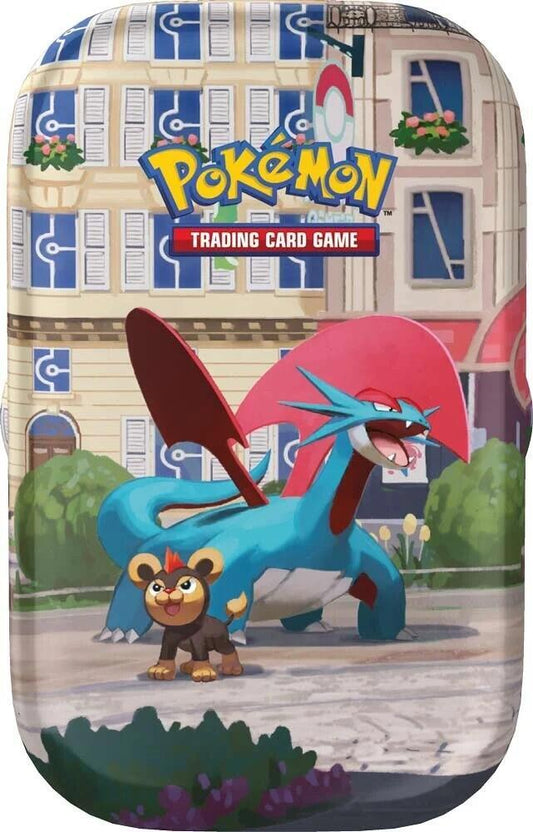 Salamence & Litleo Lumiose City Mini Tin