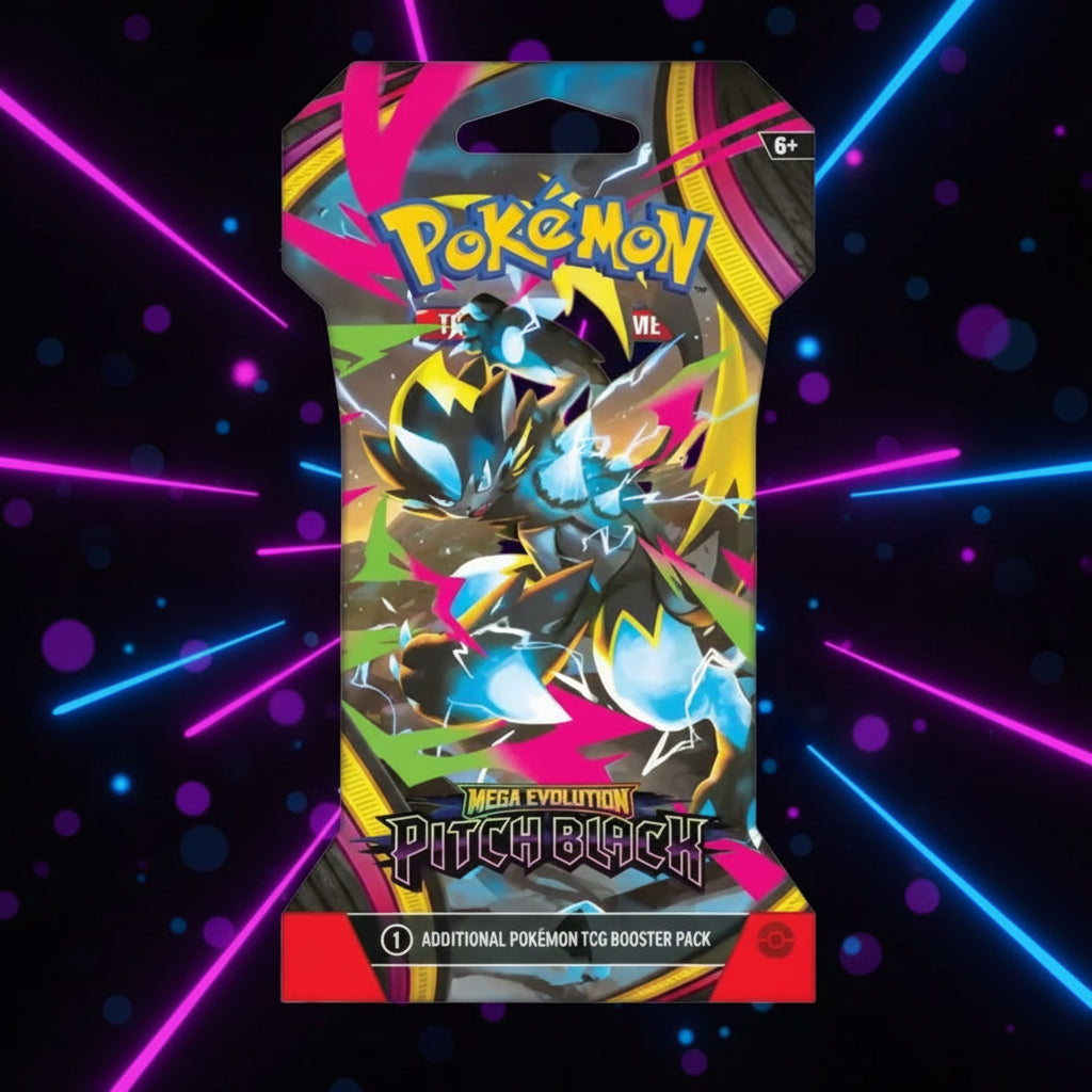 Pitch Black Sleeved Booster Pack