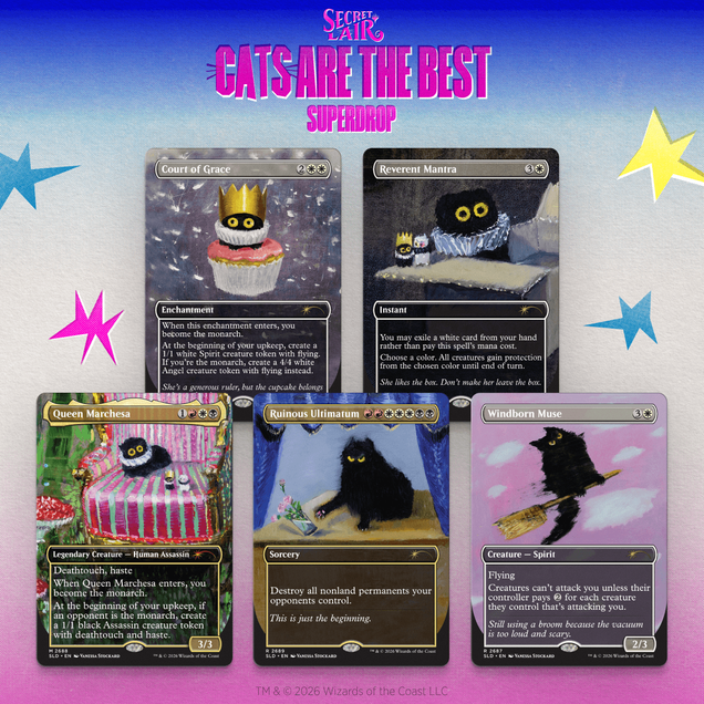 Secret Lair Drop: Purr Majesty - Non-Foil Edition