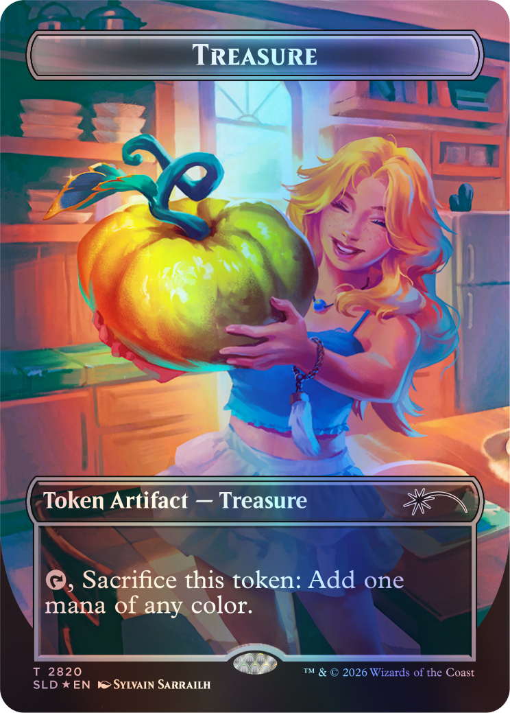 Secret Lair x Stardew Valley - Moonlight Jellies Prismatic Shard Foil Bundle + Lucky Purple