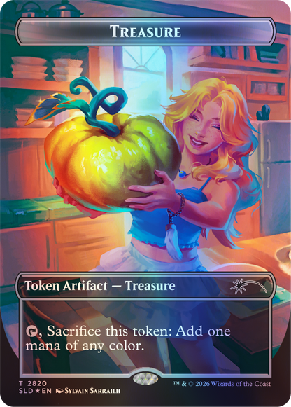 Secret Lair x Stardew Valley - Moonlight Jellies Prismatic Shard Foil Bundle + Lucky Purple