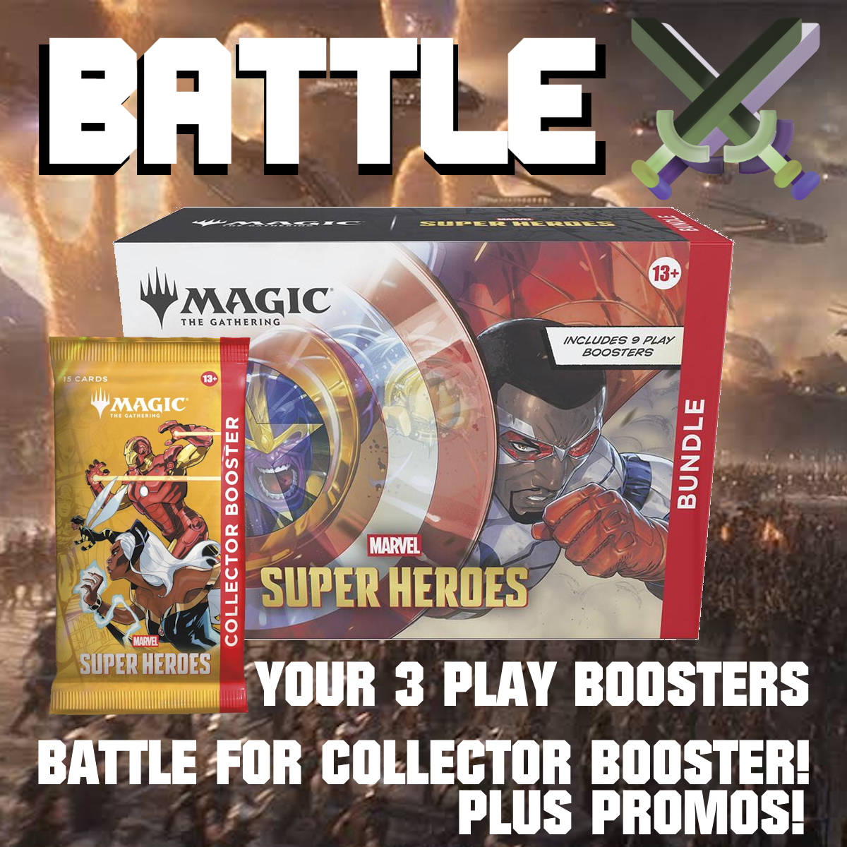 Bundle BATTLE! - Marvel Super Heroes