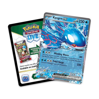 Kyogre ex  Azure Legends Tin (International Version)