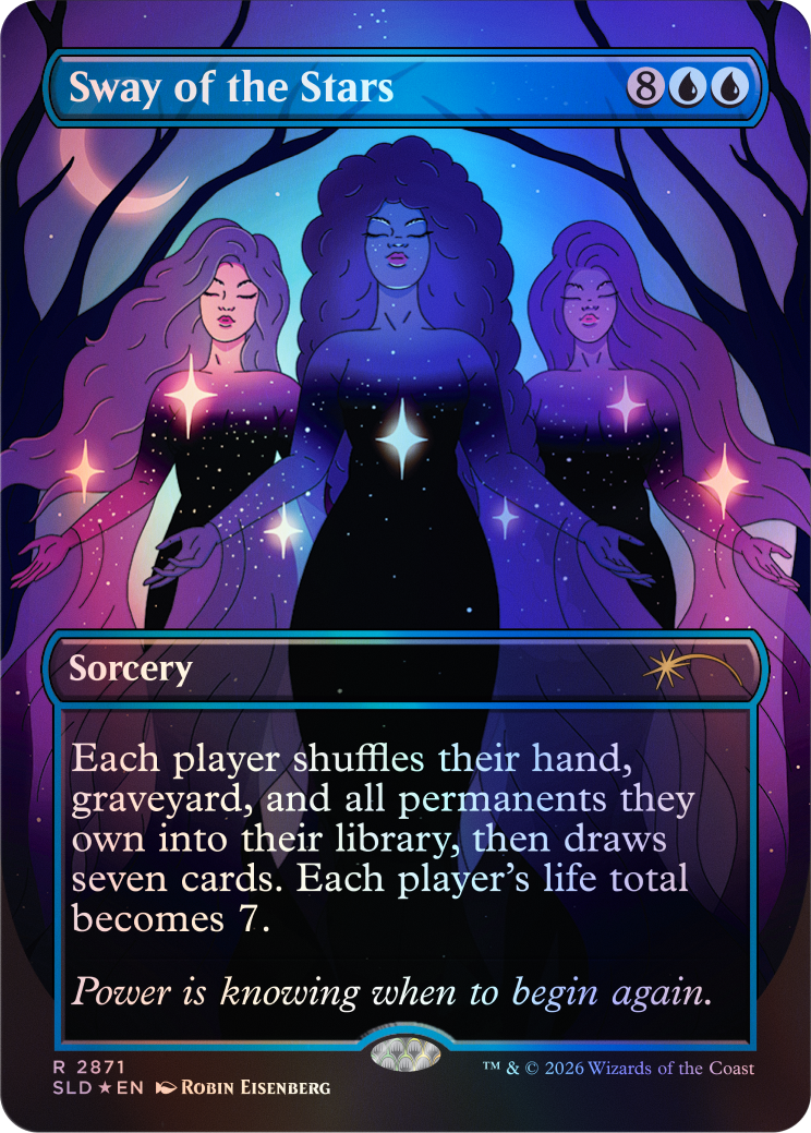Cosmic Chill by Robin Eisenberg Foil Edition