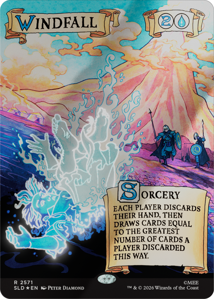 Secret Lair x The Hobbit: He Who Walks Unseen Out of Sight Foil Edition