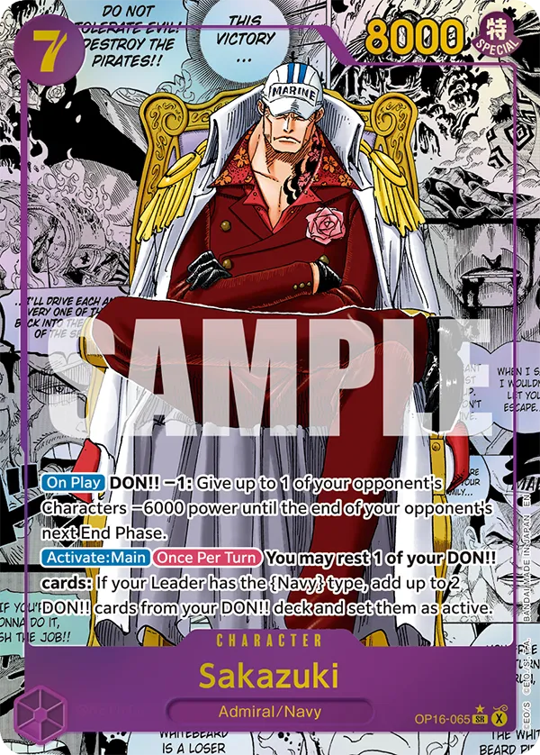 One Piece THE TIME OF BATTLE [OP-16] Sleeved Booster Pack