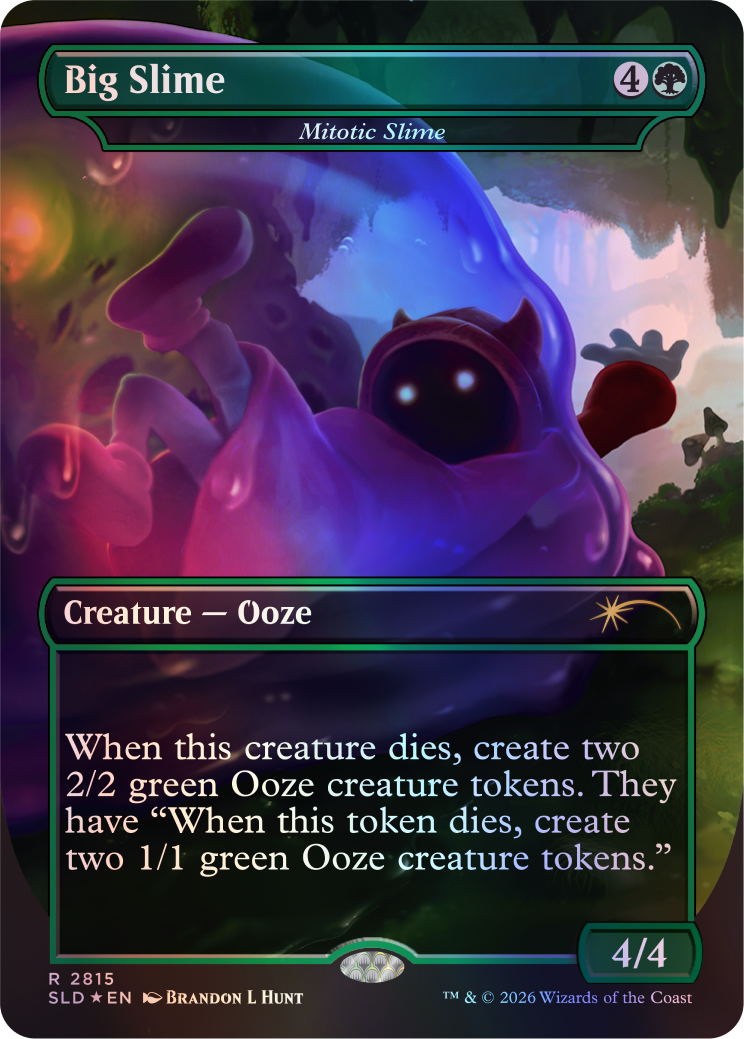 Secret Lair x Stardew Valley - Moonlight Jellies Prismatic Shard Foil Bundle + Lucky Purple