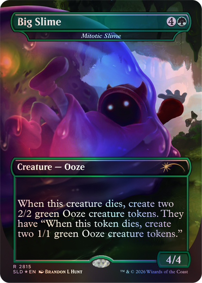 Secret Lair x Stardew Valley - Moonlight Jellies Prismatic Shard Foil Bundle + Lucky Purple