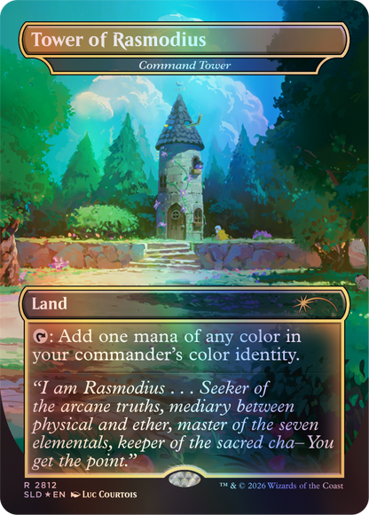 Secret Lair x Stardew Valley - Moonlight Jellies Prismatic Shard Foil Bundle + Lucky Purple