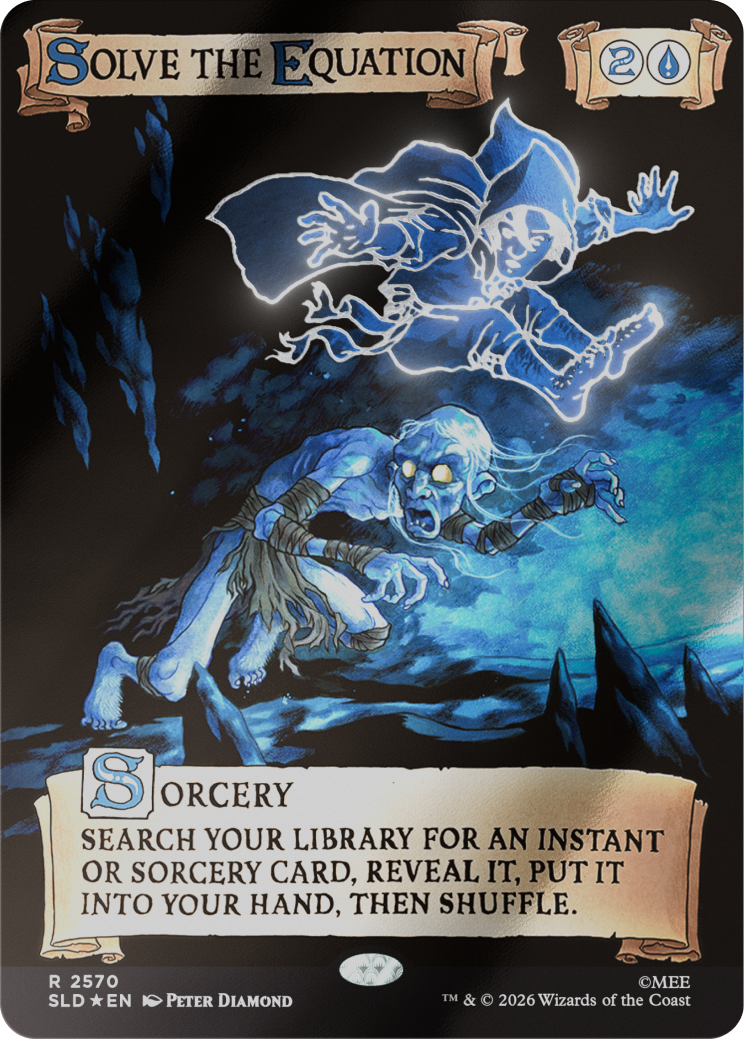 Secret Lair x The Hobbit: He Who Walks Unseen Out of Sight Foil Edition