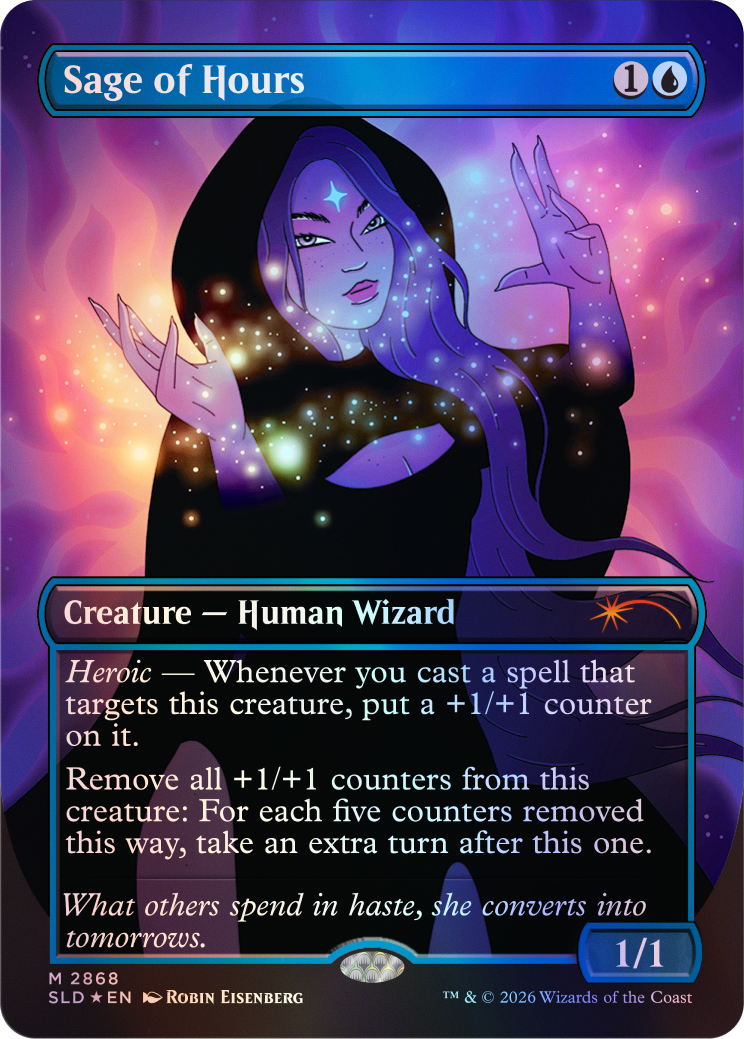 Cosmic Chill by Robin Eisenberg Foil Edition