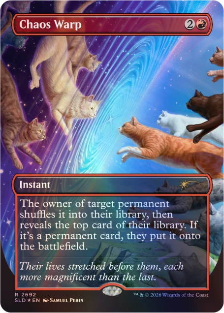 Secret Lair: Cats of Chaos Foil Edition