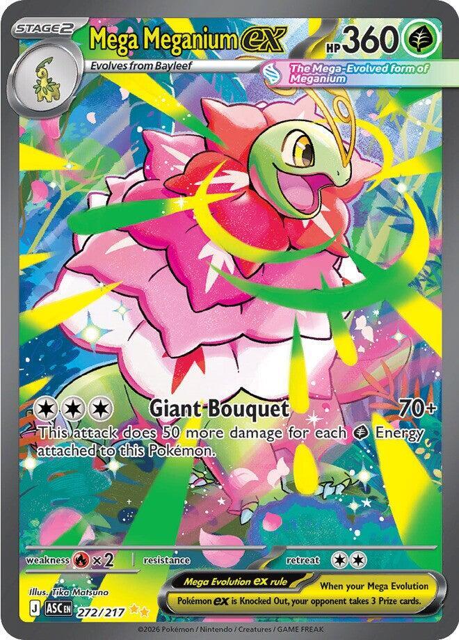 Ascended Heroes Mega Meganium ex Box
