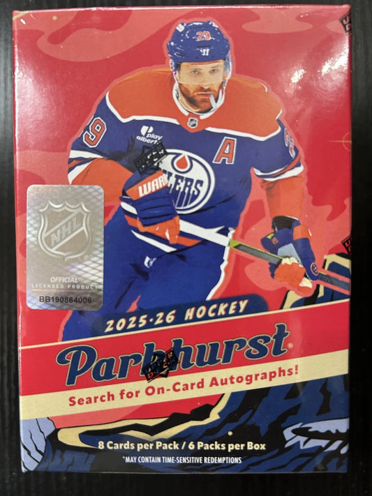 2025-26 Upper Deck Parkhurst Hockey NHL Blaster