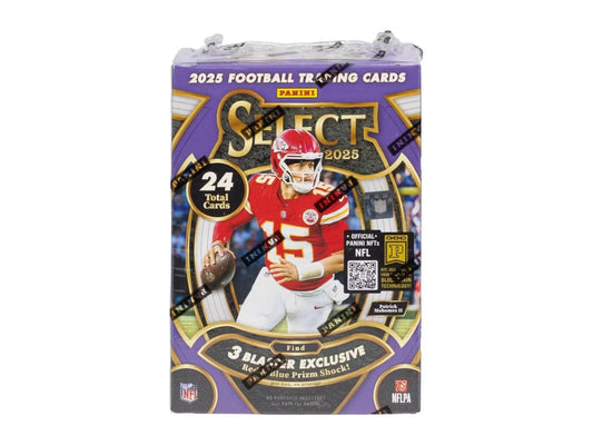 2025 Panini Select Football Blaster Pack (Red & Blue Prizms!)